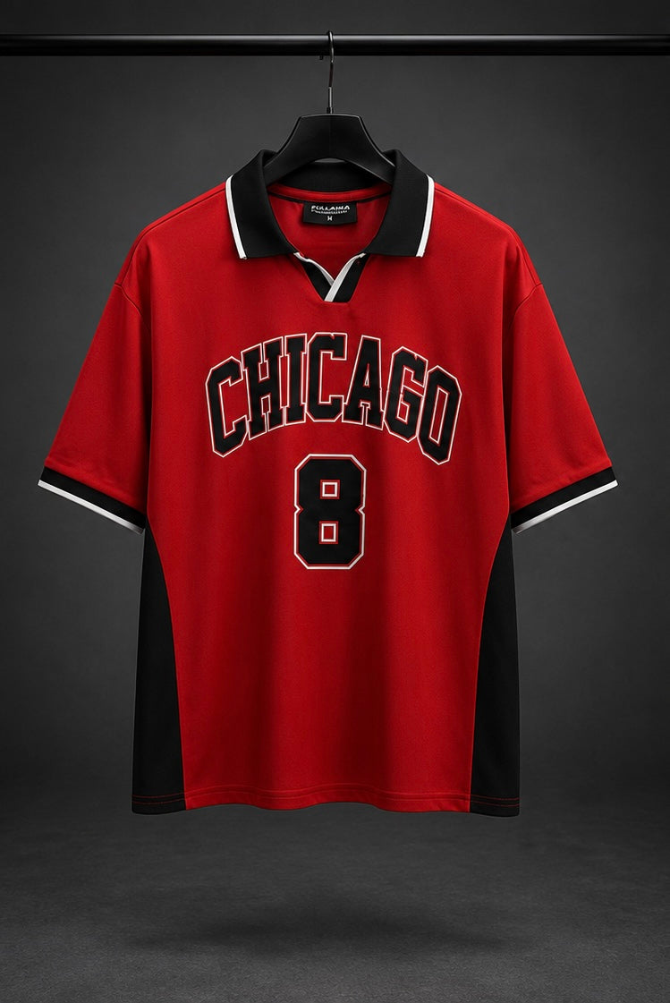 Chicago 8 Oversized Polo Jersey