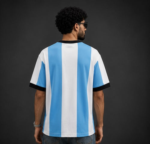ARGENTINA Oversized Ringer T-Shirt